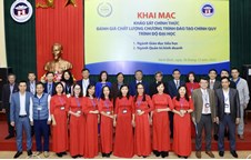 Khai mạc đợt khảo sát chính thức đánh giá chất lượng 02 chương trình đào tạo độ Đại học của Trường Đại học Hoa Lư