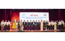 Bế mạc khảo sát chính thức đánh giá chất lượng cơ sở giáo dục chu kì 2 Học viện Báo chí và Tuyên truyền
