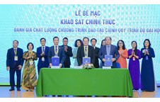 Bế mạc khảo sát chính thức đánh giá chất lượng 02 chương trình đào tạo của Trường Đại học Văn hiến