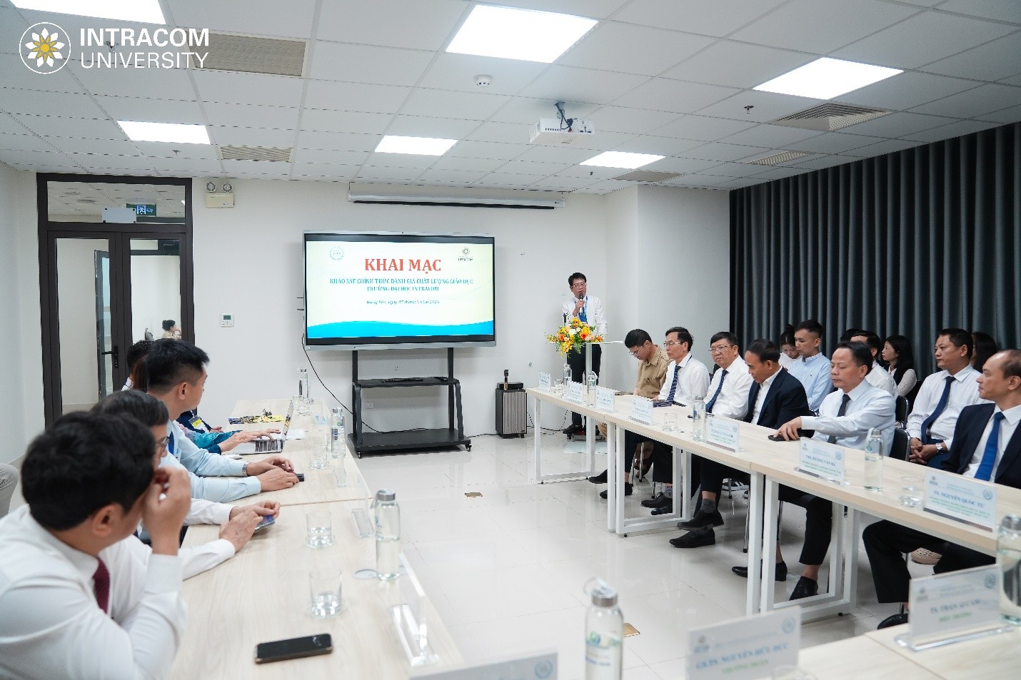  Khai mạc khảo sát chính thức đánh giá chất lượng cơ sở giáo dục Trường Đại học Intracom