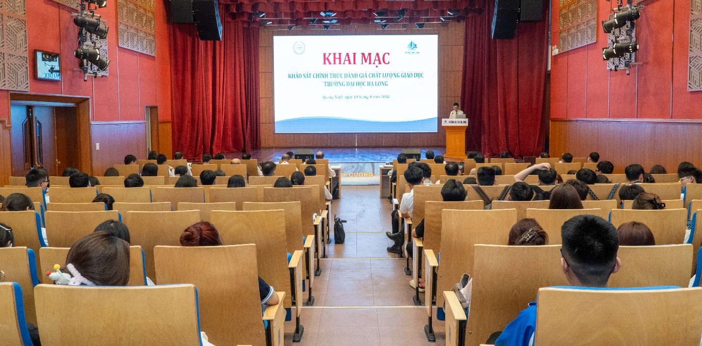  Khai mạc khảo sát chính thức đánh giá chất lượng cơ sở giáo dục Trường Đại học Hạ Long