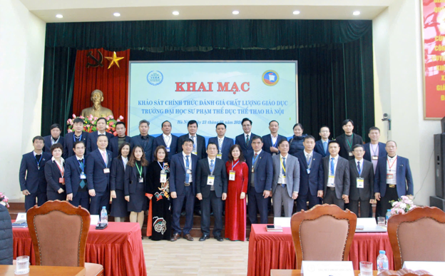  Khai mạc khảo sát chính thức đánh giá chất lượng cơ sở giáo dục Trường Đại học Sư phạm Thể dục Thể thao Hà nội